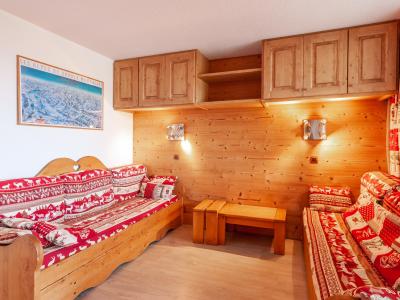 Ski verhuur Appartement 2 kamers 5 personen (15) - Résidence le Creux de l'Ours A - Méribel-Mottaret - Woonkamer