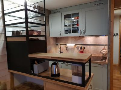 Alquiler al esquí Apartamento 2 piezas para 5 personas (067) - Résidence le Creux de l'Ours D - Méribel-Mottaret - Kitchenette