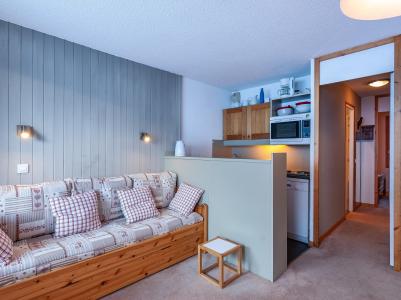 Ski verhuur Appartement 2 kamers 4 personen (075) - Résidence le Creux de l'Ours D - Méribel-Mottaret - Woonkamer