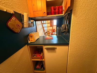 Location au ski Studio mezzanine 6 personnes (178) - Résidence le Creux de l'Ours D - Méribel-Mottaret - Kitchenette