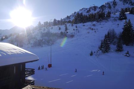 Rent in ski resort Studio mezzanine 4 people (G04) - Résidence le Lac Blanc - Méribel-Mottaret