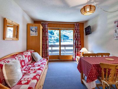 Ski verhuur Studio bergnis 4 personen (E4 BIS) - Résidence le Lac Blanc - Méribel-Mottaret - Woonkamer