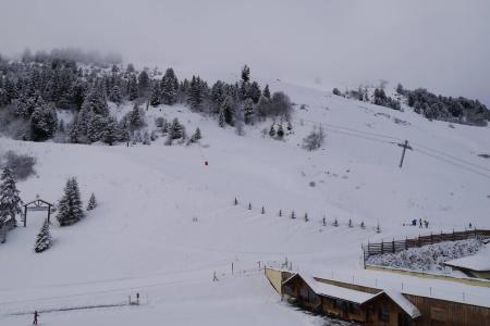 Location au ski Appartement 2 pièces 4 personnes (304) - Résidence le Plan du Lac - Méribel-Mottaret - Extérieur hiver