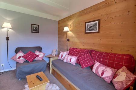 Skiverleih Duplex Wohnung 2 Zimmer Kabine 6 Personnen (614) - Résidence le Pralin - Méribel-Mottaret - Wohnzimmer