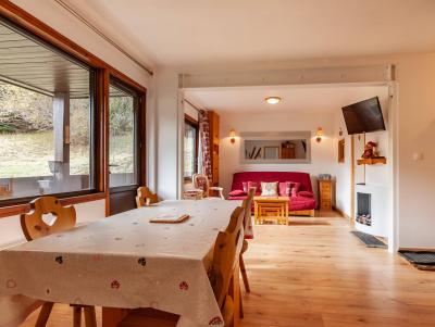 Location au ski Appartement 2 pièces coin montagne 6 personnes (015) - Résidence le Roc de Tougne - Méribel-Mottaret - Séjour