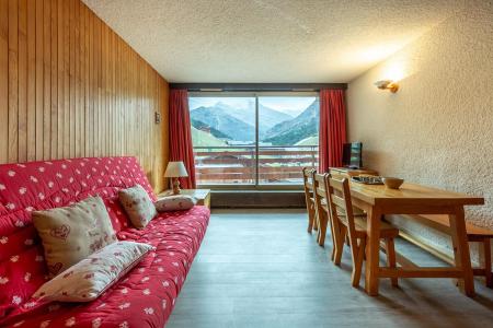 Ski verhuur Appartement 2 kamers 5 personen (302) - Résidence le Ruitor - Méribel-Mottaret - Woonkamer