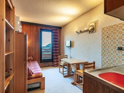Ski verhuur Studio 2 personen (412) - Résidence le Ruitor - Méribel-Mottaret - Woonkamer