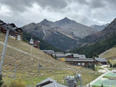 Ski verhuur Studio bergnis 4 personen (603) - Résidence le Ruitor - Méribel-Mottaret - Balkon