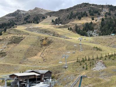 Location au ski Studio coin montagne 4 personnes (603) - Résidence le Ruitor - Méribel-Mottaret - Balcon