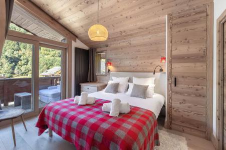 Skiverleih 5-Zimmer-Holzhütte für 8 Personen (10) - Résidence le Tuéda - Méribel-Mottaret - Schlafzimmer