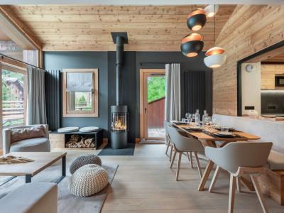 Ski verhuur Appartement 3 kamers slaapnis 6 personen (1) - Résidence le Tuéda - Méribel-Mottaret - Woonkamer