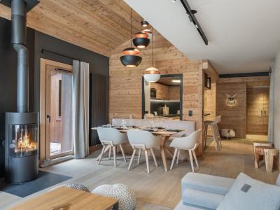 Ski verhuur Appartement 3 kamers slaapnis 6 personen (1) - Résidence le Tuéda - Méribel-Mottaret - Woonkamer