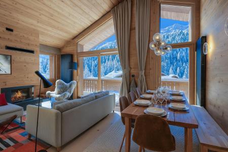 Location au ski Appartement 5 pièces cabine 8 personnes (10) - Résidence le Tuéda - Méribel-Mottaret - Séjour