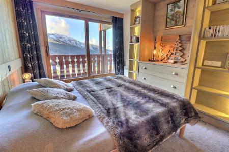 Rent in ski resort 2 room apartment sleeping corner 6 people (618) - Résidence les Crets - Méribel-Mottaret - Bedroom