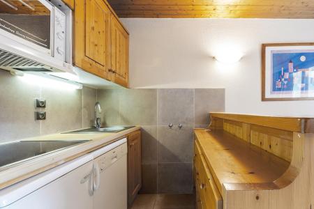 Alquiler al esquí Apartamento cabina para 4 personas (002) - Résidence les Plattières - Méribel-Mottaret - Kitchenette