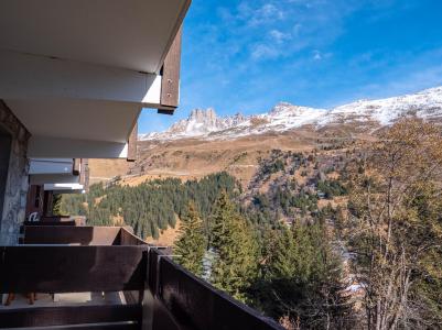 Location au ski Studio 3 personnes (002) - Résidence les Provères - Méribel-Mottaret - Balcon