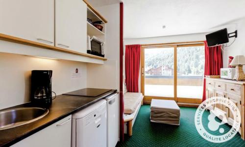 Location au ski Appartement 2 pièces 4 personnes (Confort 28m²-1) - Résidence les Sentiers du Tueda - Maeva Home - Méribel-Mottaret - Extérieur hiver