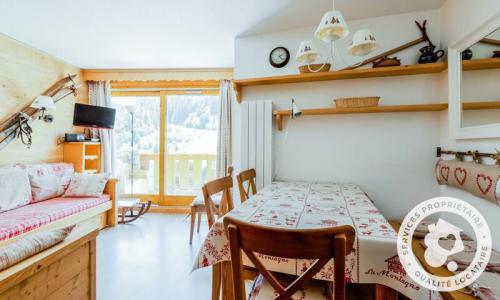 Vacances en montagne Appartement 2 pièces 6 personnes (Prestige 30m²-8) - Résidence les Sentiers du Tueda - Maeva Home - Méribel-Mottaret - Extérieur hiver