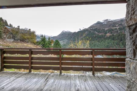 Skiverleih 3-Zimmer-Holzhütte für 6 Personen (002) - Résidence Moraine - Méribel-Mottaret - Terrasse