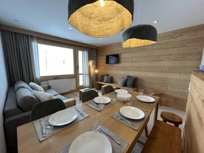Wynajem na narty Apartament 4 pokojowy kabina 6 osób - Résidence Nantchu - Méribel-Mottaret - Pokój gościnny