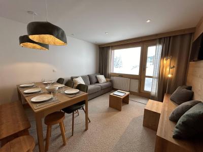 Wynajem na narty Apartament 4 pokojowy kabina 6 osób - Résidence Nantchu - Méribel-Mottaret - Pokój gościnny