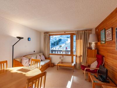 Ski verhuur Appartement 3 kabine kamers 6 personen (009) - Résidence Nantchu - Méribel-Mottaret - Woonkamer