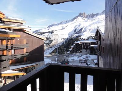 Location au ski Studio 3 personnes (024) - Résidence Nantchu - Méribel-Mottaret - Balcon