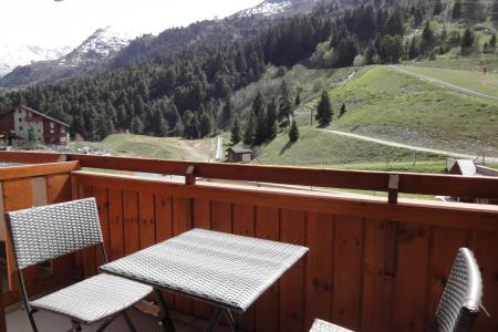 Location au ski Studio cabine 4 personnes (006) - Résidence Olympie I - Méribel-Mottaret - Balcon