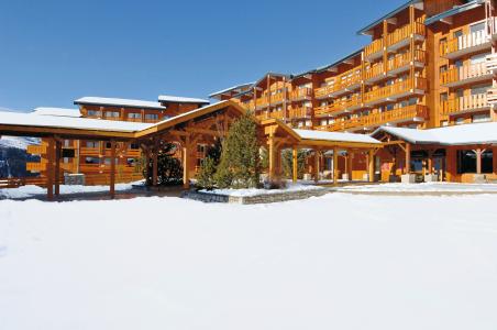 Vacances en montagne Résidence P&V Premium les Crêts - Méribel-Mottaret - Extérieur hiver