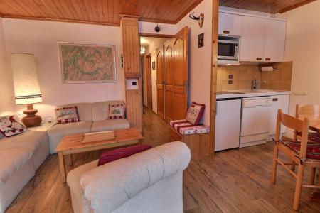 Rent in ski resort 2 room apartment cabin 4 people (005) - Résidence Plattières - Méribel-Mottaret - Living room