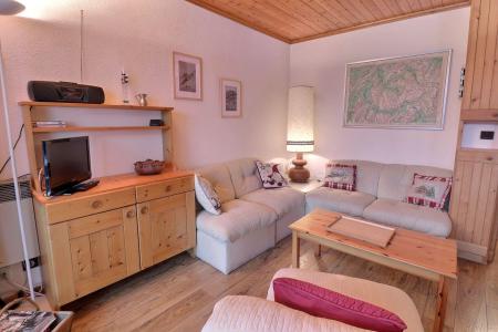 Skiverleih 2-Zimmer-Holzhütte für 4 Personen (005) - Résidence Plattières - Méribel-Mottaret - Wohnzimmer