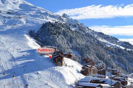 Location au ski Résidence Plattières - Méribel-Mottaret - Extérieur hiver