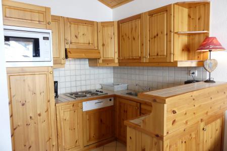 Wynajem na narty Apartament 2 pokojowy 5 osób (910) - Résidence Plein Soleil - Méribel-Mottaret - Aneks kuchenny