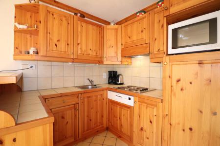 Alquiler al esquí Apartamento 2 piezas para 5 personas (1104) - Résidence Plein Soleil - Méribel-Mottaret - Kitchenette