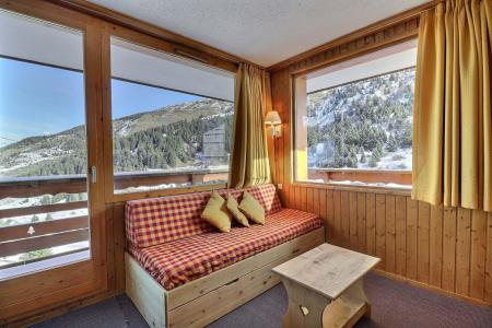 Ski verhuur Appartement 2 kamers 4 personen (518) - Résidence Plein Soleil - Méribel-Mottaret - Woonkamer