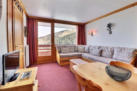 Ski verhuur Appartement 2 kamers 4 personen (814) - Résidence Plein Soleil - Méribel-Mottaret - Woonkamer