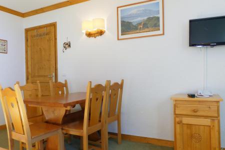 Ski verhuur Appartement 2 kamers 5 personen (1104) - Résidence Plein Soleil - Méribel-Mottaret - Woonkamer