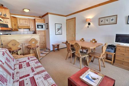 Ski verhuur Appartement 2 kamers 5 personen (916) - Résidence Plein Soleil - Méribel-Mottaret - Woonkamer