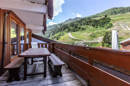 Skiverleih 3-Zimmer-Holzhütte für 6 Personen (108) - Résidence Pralin - Méribel-Mottaret - Balkon