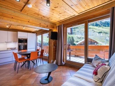 Rent in ski resort 2 room apartment cabin 6 people (108) - Résidence Pralin - Méribel-Mottaret