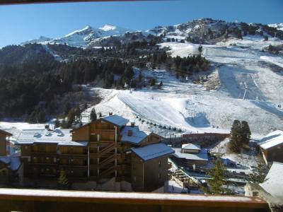 Location au ski Studio coin montagne 4 personnes (815) - Résidence Pralin - Méribel-Mottaret - Balcon