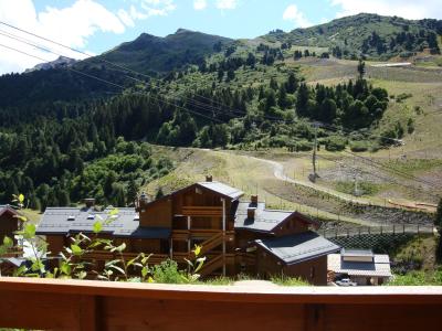 Location au ski Studio coin montagne 4 personnes (815) - Résidence Pralin - Méribel-Mottaret - Terrasse