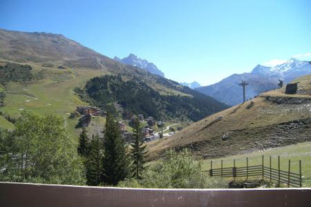 Skiverleih 2-Zimmer-Appartment für 4 Personen (014) - Résidence Provères - Méribel-Mottaret - Terrasse