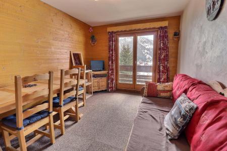 Ski verhuur Appartement 2 kamers 4 personen (014) - Résidence Provères - Méribel-Mottaret - Woonkamer