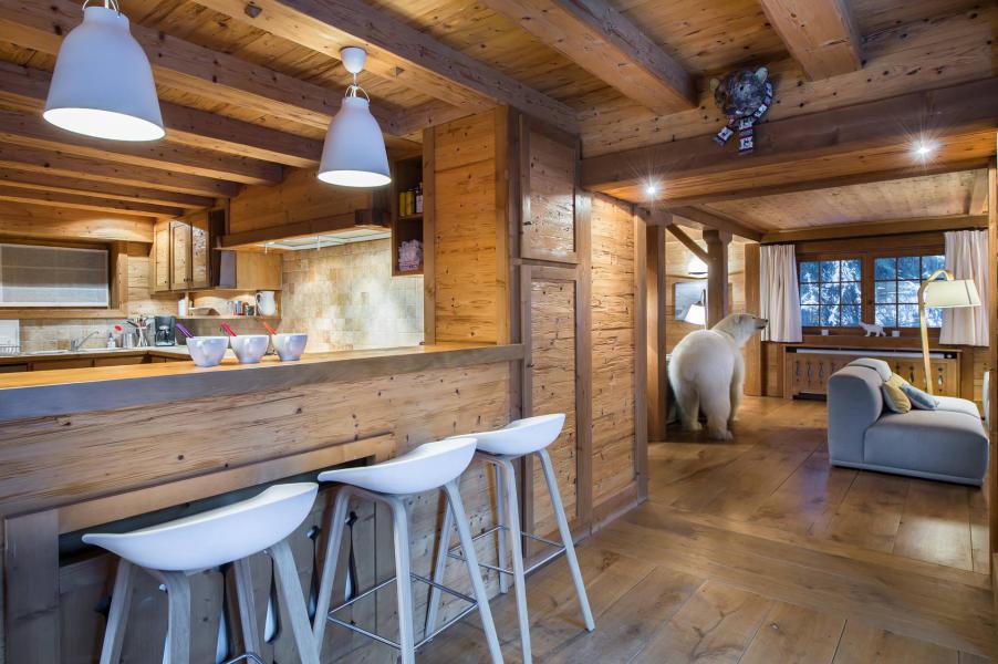 Rent in ski resort 7 room chalet 13 people - Chalet Adalta - Méribel - Kitchen