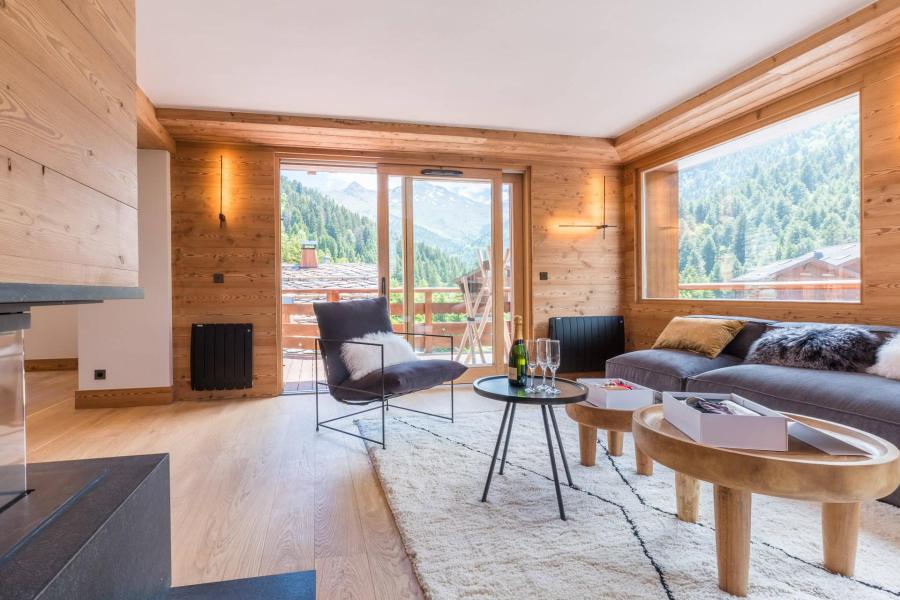 Rent in ski resort 6 room chalet 10 people - Chalet Clémentine - Méribel - Living room
