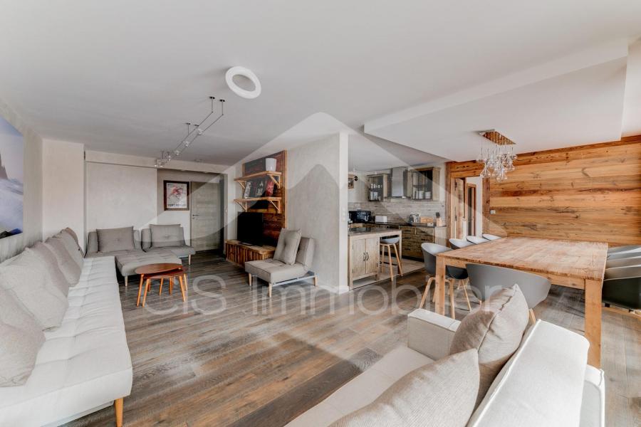 Rent in ski resort 6 room apartment cabin 10 people (10) - Chalet de Méribel - Méribel - Living room