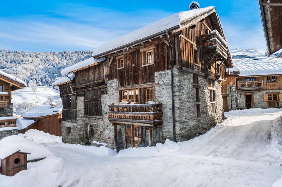 Rent in ski resort 7 room apartment 12 people - Chalet Dzintila - Méribel - Winter outside