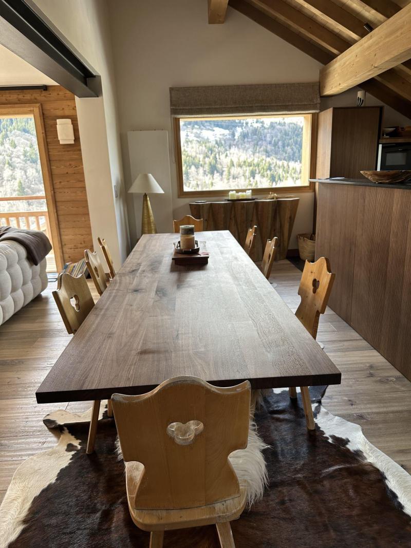 Rent in ski resort 7 room chalet 14 people - Chalet Etoile des Neiges - Méribel - Living room