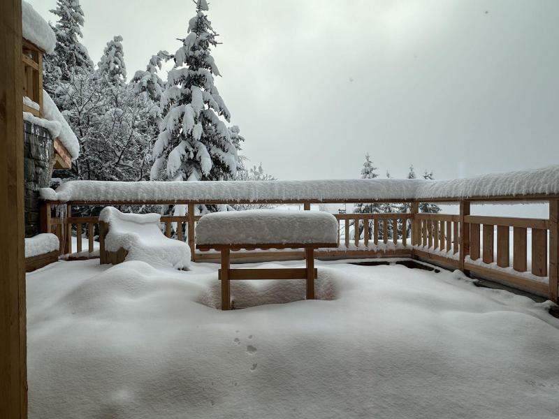 Аренда на лыжном курорте Шале 7 комнат 14 чел. - Chalet Etoile des Neiges - Méribel - Терраса